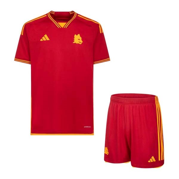 Trikot AS Roma Heim Kinder 2023-2024